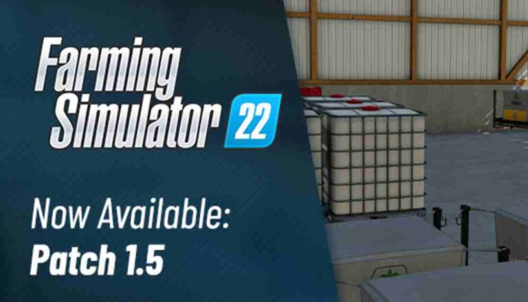 FS22 Update 1 5 Patch Notes Farming Simulator 22 New Features