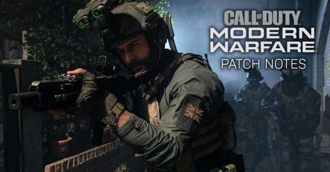 Call of Duty Modern Warfare Update 1.32 Patch Notes (COD MW 1.32)