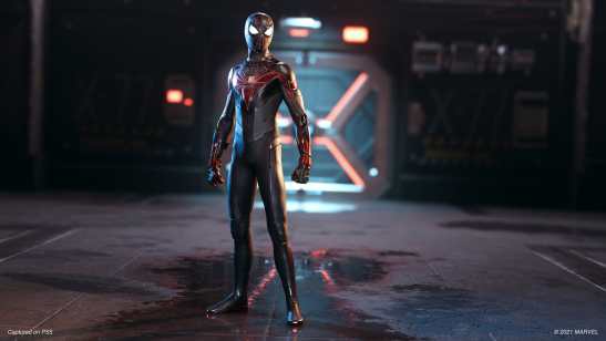 Spiderman Miles Morales Advanced Tech Suit for PS5