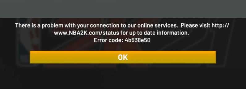 [Fixed] NBA 2K21 error code 4b538e50 Issue on Xbox, PS4, & PS5