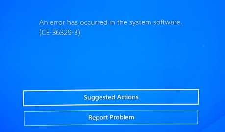 [Fixed] PS4 Error Code CE-36329-3 Issue [NEW]