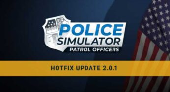 Police Simulator Update 2.0.1 Patch Notes – Sep 1, 2021