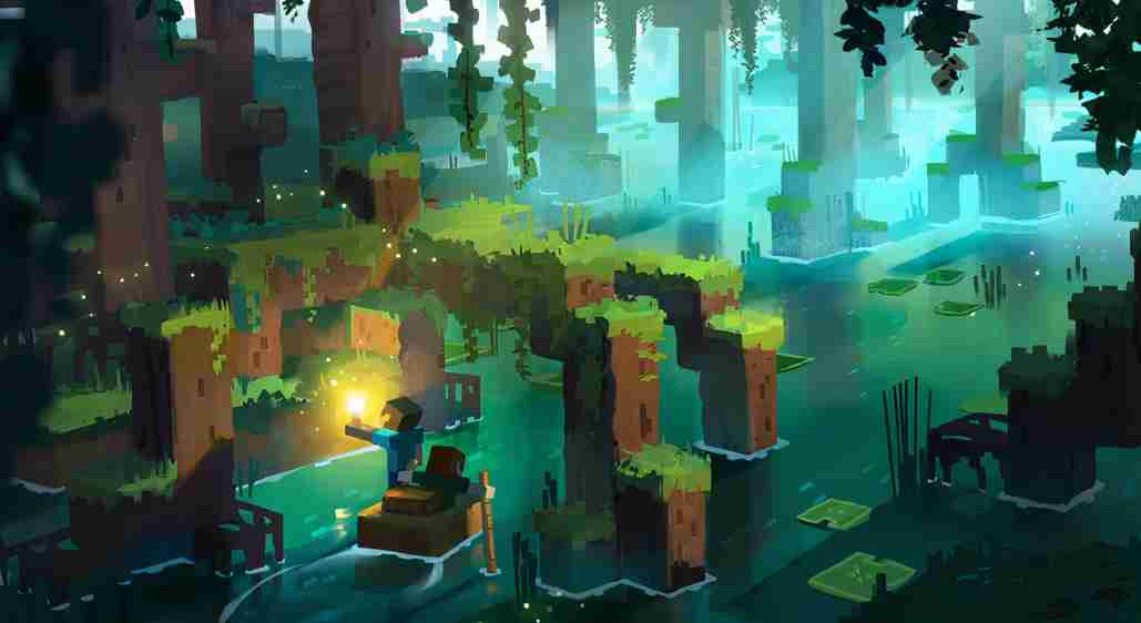 Minecraft 1.19 The Wild Update swamp biome image