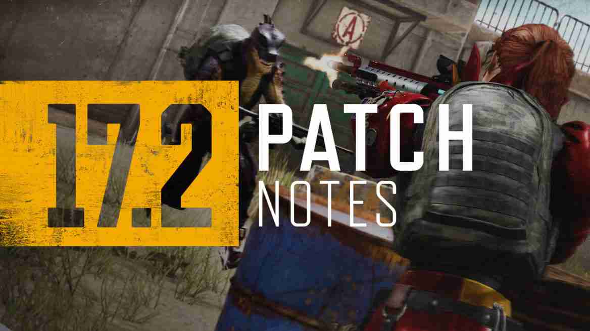 PUBG Update 2.08 Patch Notes (v17.2) for PS4 & Xbox