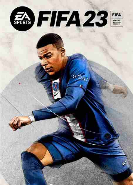 FIFA 23 cover athlete is Kylian Mbappé.