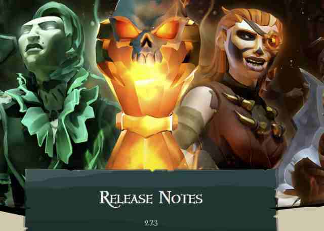 Sea of Thieves Update 2.7.3 Patch Notes (SOT 2.7.3)