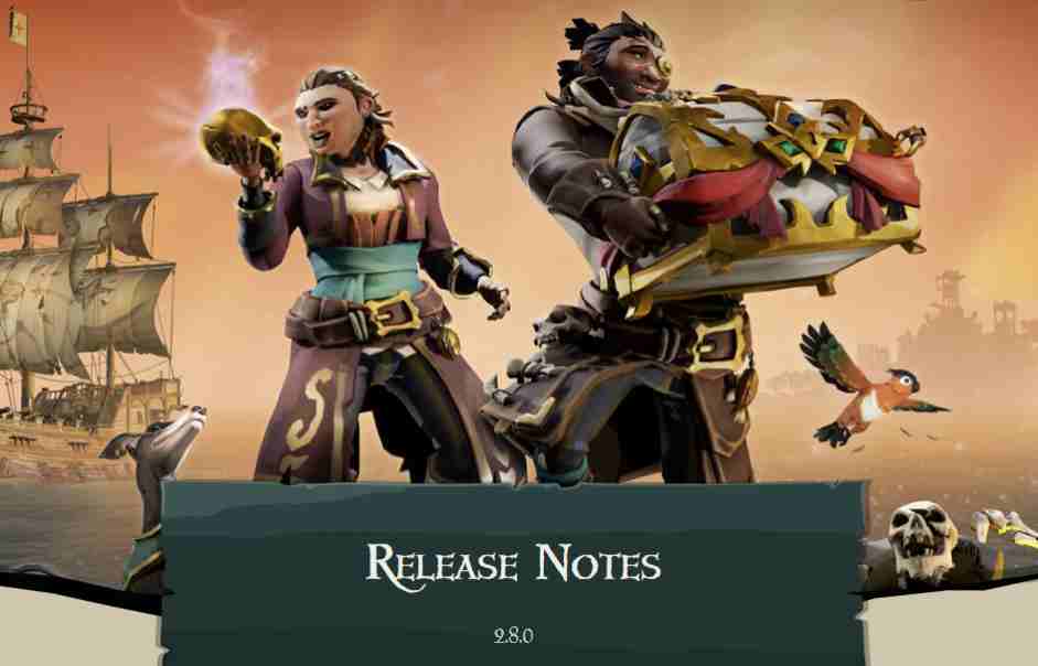Sea of Thieves Update 2.8 Patch Notes (Season 9)