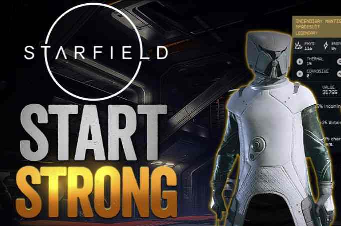Starfield Legendäre Rüstungssätze