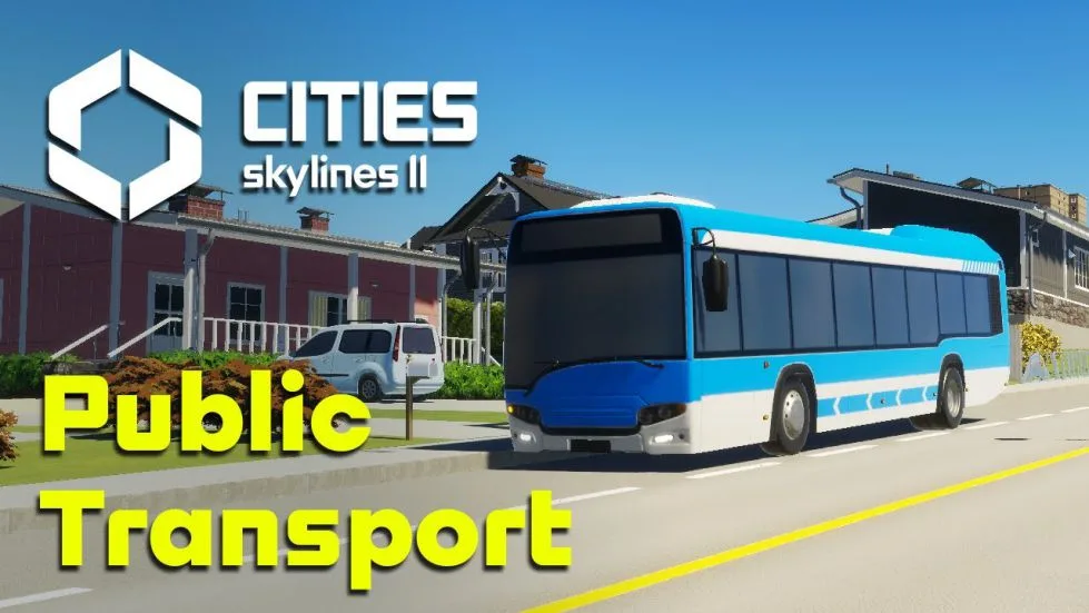 Public Transport in Cities Skylines 2