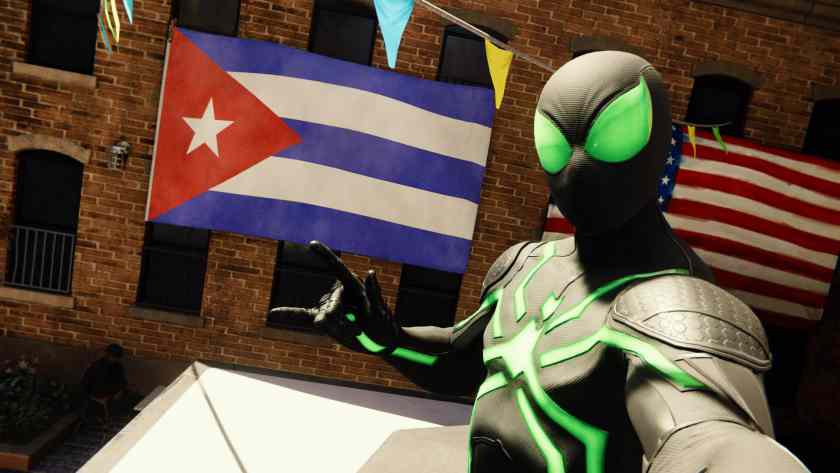 Spider-man 2 Cuban Flag