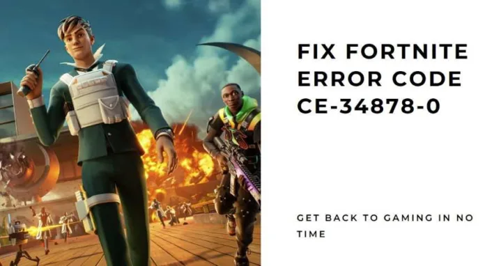 Fortnite Error Code CE-34878-0 (PS4 Crashing issue)