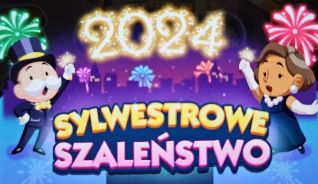 Lista nagród Sylwestrowego Szaleństwa Monopoly Go