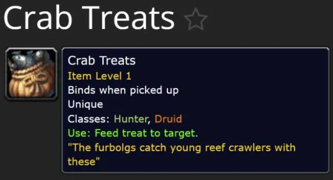 WoW SOD: The Crab Treats