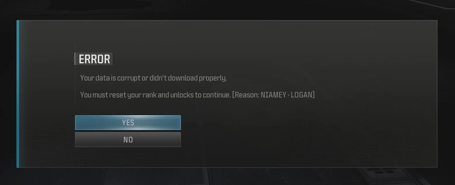 How To Fix MW3 Warzone "You Must Reset Your Rank" Error