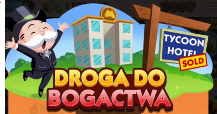 Lista nagród z wydarzenia Monopoly Go Droga Do Bogactwa