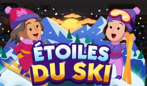 Evenement Étoiles du ski (Monopoly Go)