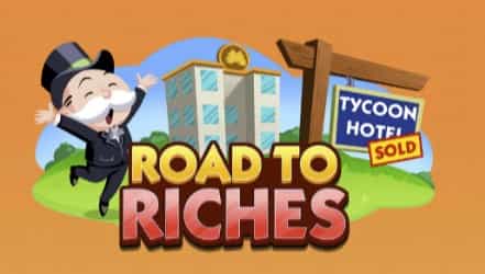 Monopoly Go Road to Riches Event Rewards List