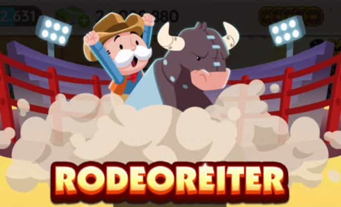 Monopoly Go Rodeoreiter Belohnungen und Meilensteine