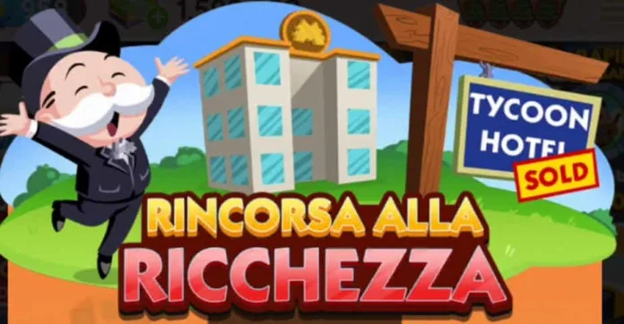 Elenco dei premi evento Rincorsa Alla Ricchezza per Monopoly Go
