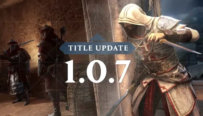 AC Mirage Update 1.07 Patch Notes (Version 1.007.000)