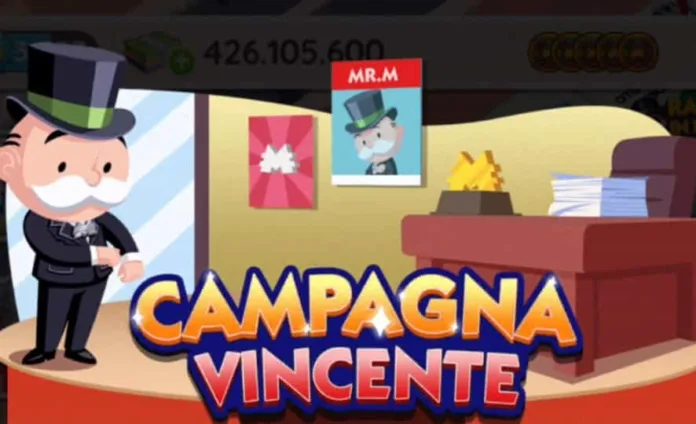 Evento Campagna Vincente Monopoly Go
