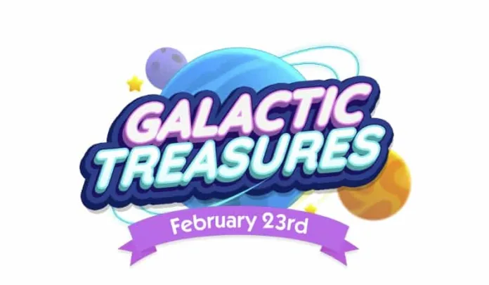 Monopoly Go Galactic Treasures Rewards and Milestones List