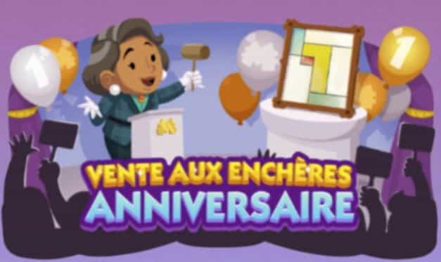 Monopoly Go Vente Aux Enchères Anniversaire