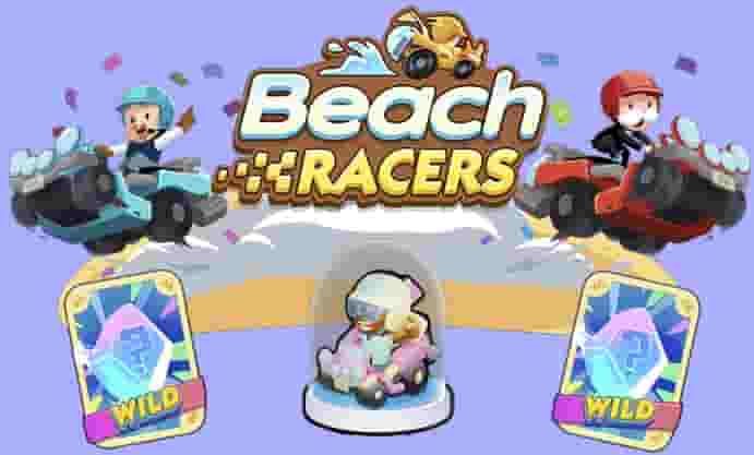 Monopoly Go beach racers Magnati Sfreccinanti