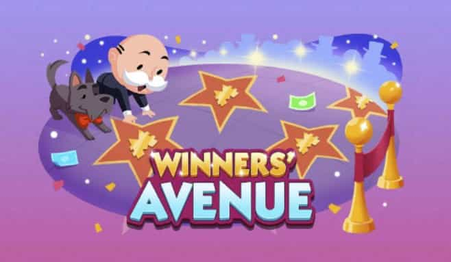 Monopoly go Avenue Des Gagnants