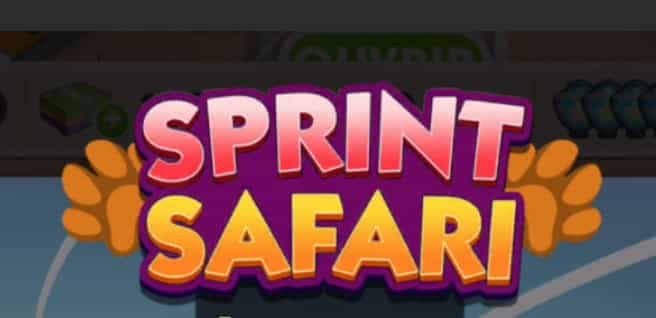 Monopoly Go Sprint Safari