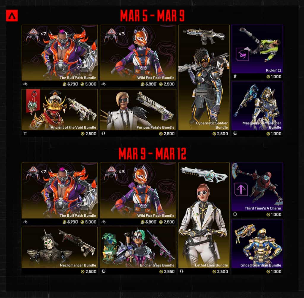 Apex Legends Update 1.000.062 Patch Notes for PS5 & XSX