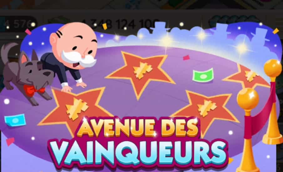 Evenement Monopoly Go Avenue Des Vainqueurs