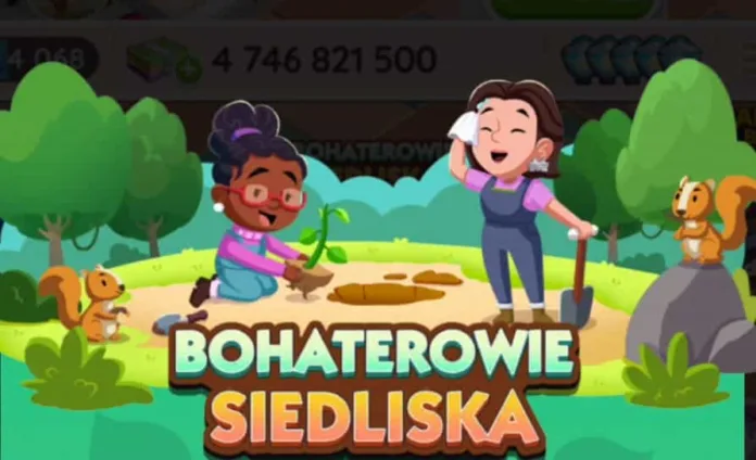 Wydarzenie Monopoly Go Bohaterowie Siedliska