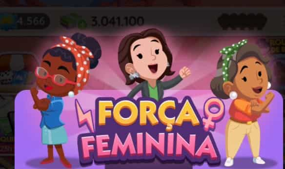 Evento Monopoly Go Forca Feminina