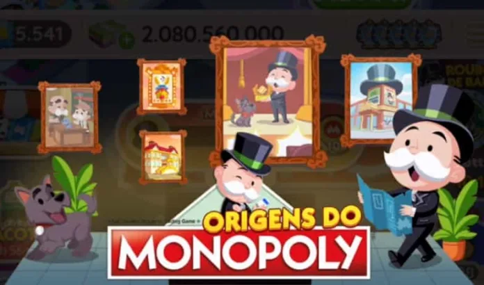 Evento Origens do Monopoly Go