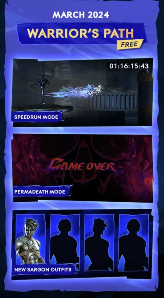 Prince of Persia The Lost Crown Update 1.1.0 Patch Notes