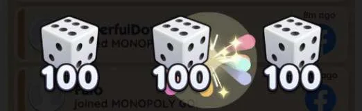 100 Monopoly Go Dados Gratuitos