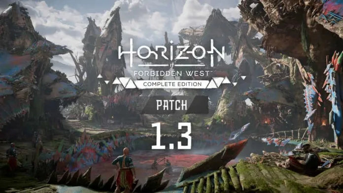 Horizon Forbidden West PC Update 1.3.55 Patch Notes (v1.3)