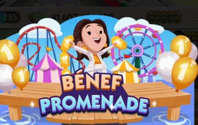 Evenement Benef Promenade Monopoly Go (Recompenses)