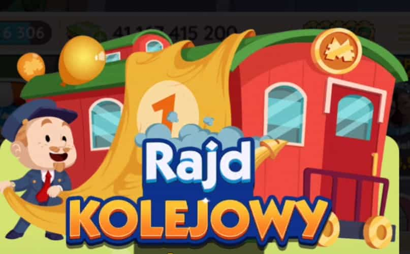 Wydarzenie Rajd Kolejowy Monopoly Go (lista nagród)