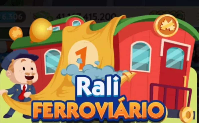 Evento Rali Ferroviário Monopoly Go (Lista de recompensas)