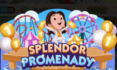 Wydarzenie Monopoly Go Splendor Promenady (lista nagród)