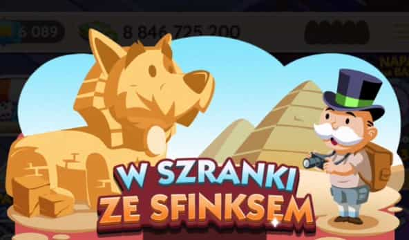 Wydarzenie W Szranki Ze Sfinksem Monopoly Go (lista nagród)