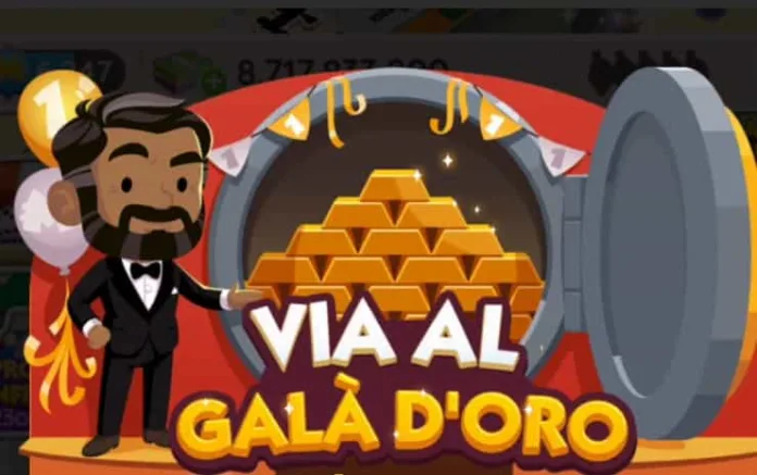Evento Via Al Gala D'oro Monopoly Go (Elenco dei Premi)
