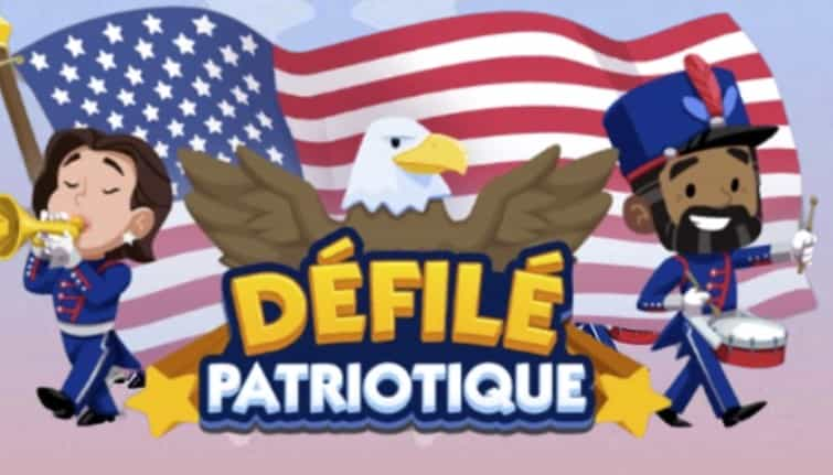 Evenement Défilé Patriotique Monopoly Go (Récompenses)