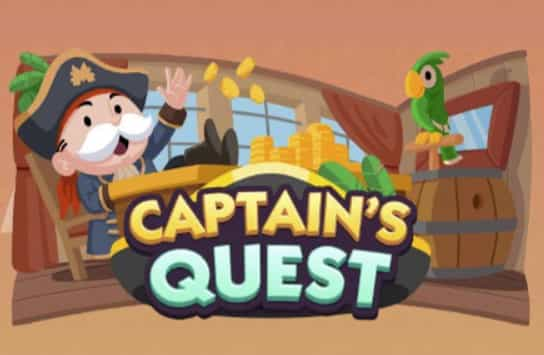 Monopoly Go Captain's Quest Rewards List