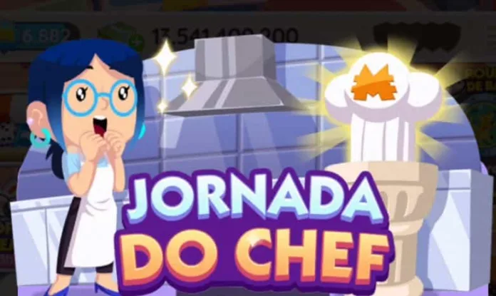 Evento Monopoly Go Jornada Do Chef (lista de recompensas)