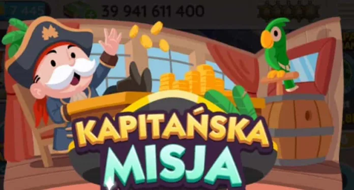 Wydarzenie Kapitanska Misja Monopoly Go (lista nagród)