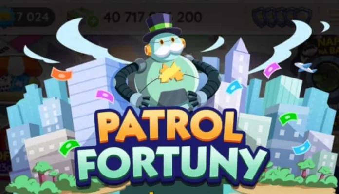 Wydarzenie Patrol Fortuny Monopoly Go (lista nagród)