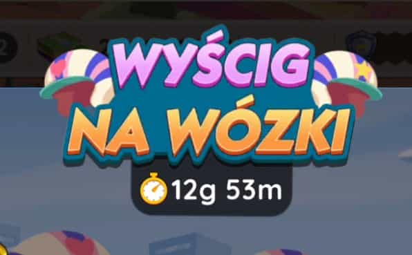 Wydarzenie Wyscig Na Wozki Monopoly Go (lista nagród)